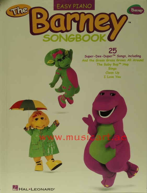 The Barney Songbook Easy Piano Isbn 0634028251